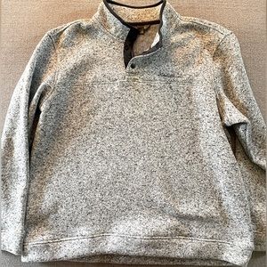 Eddie Bauer Men’s Snap Placket Radiator Fleece Pullover Top, XL